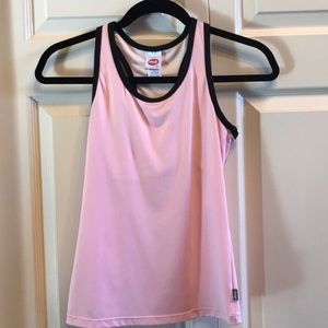 Avia active wear shirt in pink with built in bra.